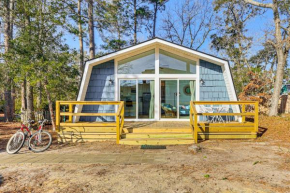 Boat, Fish and Bike Oak Island Home with Large Yard